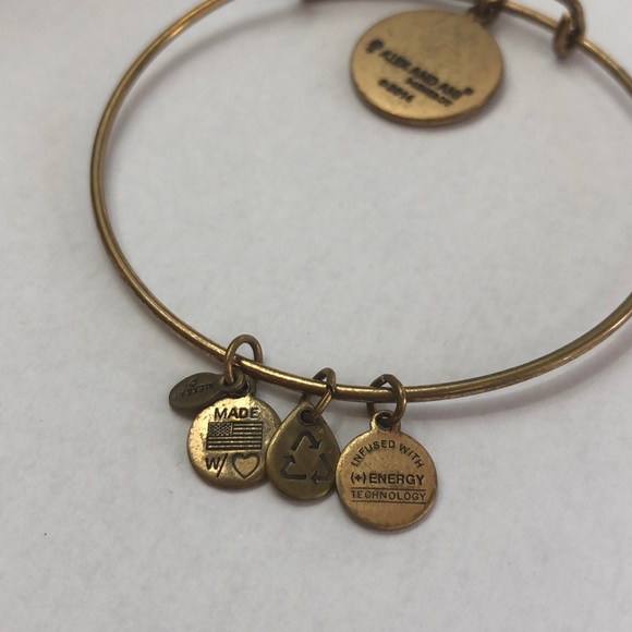 RETIRED💖Whole Heart Charity Bangle | ALEX & ANI - Picture 3 of 3